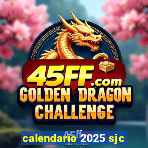 calendario 2025 sjc
